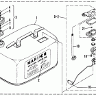 20C (THRU PROP. EXHAUST) 6A9-000101 THRU 010111 Fuel tank (not original equipment tank see note)