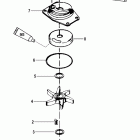 25 (2 CYL.) 1B000001 & Up Jet water pump components