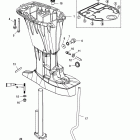 60 EFI (4 CYL.)(4-STROKE) 1C050252 & Up Корпус вертикального вала