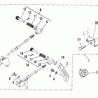 40A (ABOVE PROP. EXHAUST) 676-A007736 ANU UP      (M) Remote control attaching kit