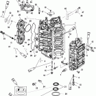 200 (3.0L DFI)(DTS) 1B417702 THRU 1B504988 Cylinder block and end cap