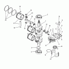 50 (3 CYL.) 0A721308 & Up Коленчатый вал, поршни и шатуны