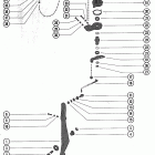 140 5625108 AND UP Throttle lever and link rods