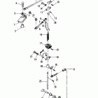 40B (THRU PROP. EXHAUST) E-676-B100461 THRU B102785 Управление дросселем