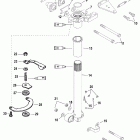 45 BODENSEE (4-STROKE) 0G760300 THRU 0T178499 Рулевой рычаг