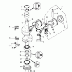 40B (CDI IGNITION/THRU PROP. EXHAUST) 676-B102786 AND UP      (E Коленвал и поршни