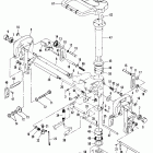 40B (CDI IGNITION/THRU PROP. EXHAUST) 676-B102786 AND UP      (E Clamp and swivel bracket / reverse lock