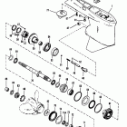 140 JET none & Below Gear housing(propshaft) - counter rotation