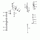 45 (4 CYL.) 0A719281 & Up Carburetor linkage / choke solenoid
