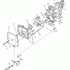 40A (ABOVE PROP. EXHAUST) 676-A007736 ANU UP      (M) Впускной коллектор