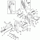 30 JET 0C159200 THRU 0G589999 Transom / clamp bracket (s / n d182000 & above)