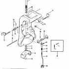 50 (3 CYL.) 0A721308 & Up Swivel bracket(short)(long-0c160935 & below)(60el noi)(n...