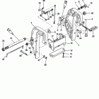 55 (3 CYL.) 0G290585  THRU 0G589999 Clamp bracket (manual)