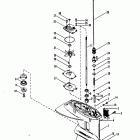 18XD 7209533 THRU 0A730006 Корпус редуктора, вертикальный вал