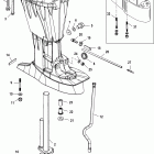 60 EFI (4 CYL.)(4-STROKE) 0T409000 THRU 1B344306 Корпус вертикального вала