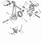55 (3 CYL.) 0G290585  THRU 0G589999 Рычаг дросселя и приводная штанга