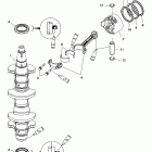 60 (4-STROKE)(4 CYL.) 0T178500 THRU 0T598999 Коленвал