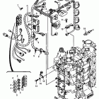 100 EFI (4-STROKE) 1B227000 THRU 1B366822 Электрические компоненты и жгут проводов двигателя