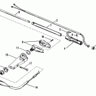 18XD 7209533 THRU 0A730006 Steering handle assembly (mercury) (manual)