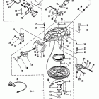 25C (THRU PROP. EXHAUST) 695-250101 THRU 253861 Ручной стартер