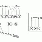 115 (6 CYL.) 4865178 THRU 5430526 Fuel line assembly (8' and 12')