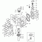 8A 655-300100 AND BELOW Crankcase and cylinder head