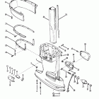 45 (4 CYL.) 0A719281 & Up Корпус приводного вала