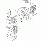 40C (TWIN CARB) (W/AUTO-BLEND) 6E9-309344 THRU 350000      (ML) Впускной коллектор