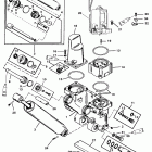 200 (DFI) 0G386496 THRU 0G589999 Компоненты механизма гидроподъема Power Trim