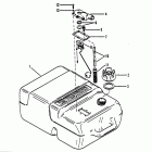 15C E-684-250101 AND UP Fuel tank (not original equipment tank)