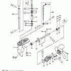 3.3 0D901217 THRU 0G710612 Gear housing assembly (non-shift)