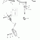 40 (4-STROKE) 0G760300 THRU 0T408999 Linkage(manual bigfoot-0g960500 and up)