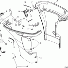 30 EFI (3 CYL.)(4-STROKE) 0T409000 THRU 1B226999 Нижняя часть колпака