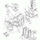 20C (THRU PROP. EXHAUST) 6A9-000101 THRU 010111 Crankcase and cylinder head