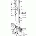 100 (4 CYL.) 0B209468 THRU 0D283221 Корпус редуктора, вертикальный вал