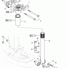 40 CARB (3 CYL.)(4-STROKE) 1B227000 THRU 1B344306 Рулевой рычаг