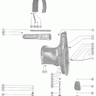 115 (6 CYL.) 4865178 THRU 5430526 Корпус редуктора, вертикальный вал