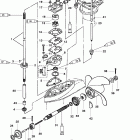 4/5 0A855097 THRU 0G710612 Gear housing components