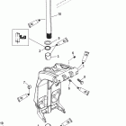80 JET 1B000001 & Up Поворотный кронштейн и рычаг рулевого управления