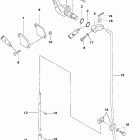 2.5 0T894577 & Up Shift linkage, 3.3 horsepower