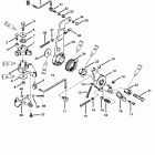 30 JET 0C159200 THRU 0G589999 Throttle control linkage (metal link rod swivels)