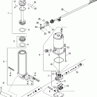 40 EFI (3 CYL.)(4-STROKE) 1C000001 THRU 1C049738 Механизм гидроподъема Power Trim