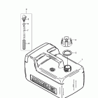 15 0G760300 THRU 0T979999 Топливный бак в сборе (3,2 галлонов)