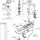 250 LONG (3.0L)(EFI) 0T861319 & Up Gear housing(driveshaft)(torque master)