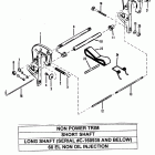 50 (3 CYL.) 0A721308 & Up Clamp bracket(short)(long-0c160935 & below)(60el noi)(np...