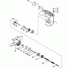 20 (2 CYL.) 0B238464 THRU 0G044026 Корпус редуктора , гребной вал