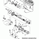 45 BODENSEE (4-STROKE) 0G760300 THRU 0T178499 Gearhousing, propeller shaft - 2.31:1 gear ratio-bigfoot