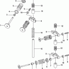 15 Carb(2CYL)(4-STROKE) 0R235949 & Up Клапана
