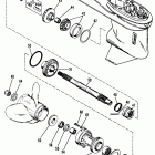 55 (3 CYL.) 0D000750 THRU 0G290584 Gear hsg (prop shaft)(bigfoot)(seapro / marathon / ponto...