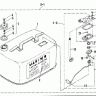 25C (THRU PROP. EXHAUST) 695-250101 THRU 253861 Fuel tank - replacement or additional